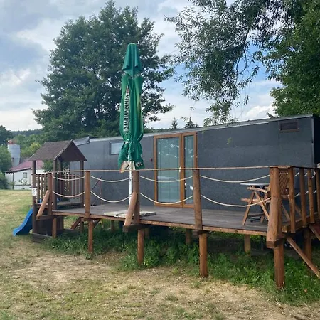 Campingplatz V Dedine A Predsa Mimo Nej V Maringotke Na Samote *